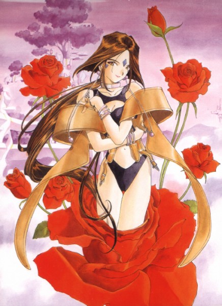 Ah! My Goddess - Peorth - Roses