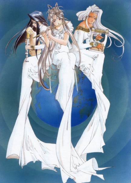 Ah! My Goddess - Skuld - Belldandy - Urd