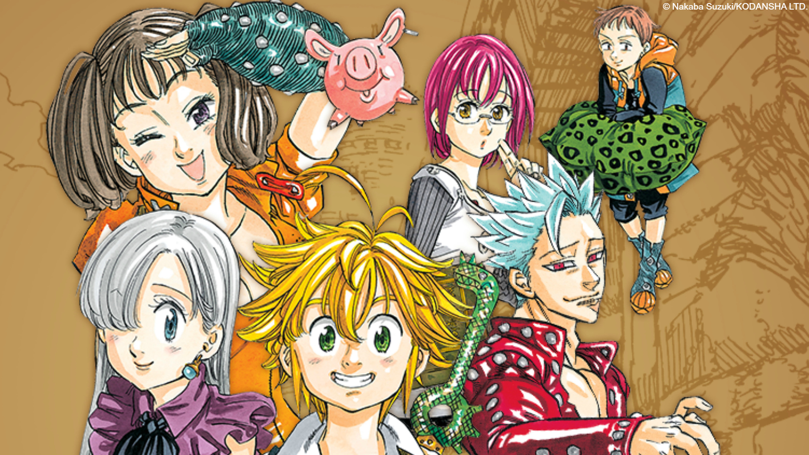 A Look at "The Seven Deadly Sins" Manga (through volume 14