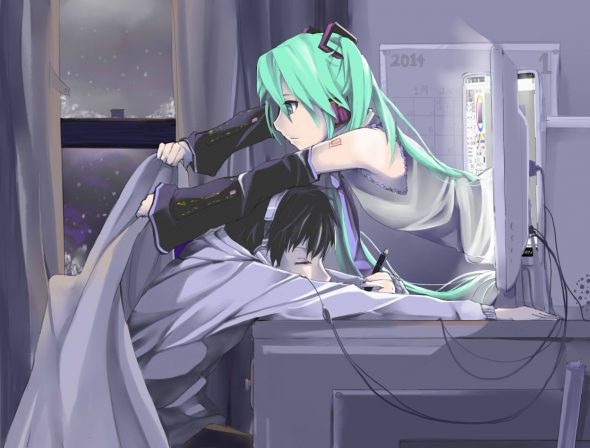 Hatsune Miku Computer