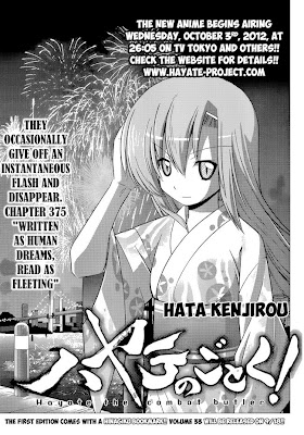 Hayate the Combat Butler Manga Chapter 375
