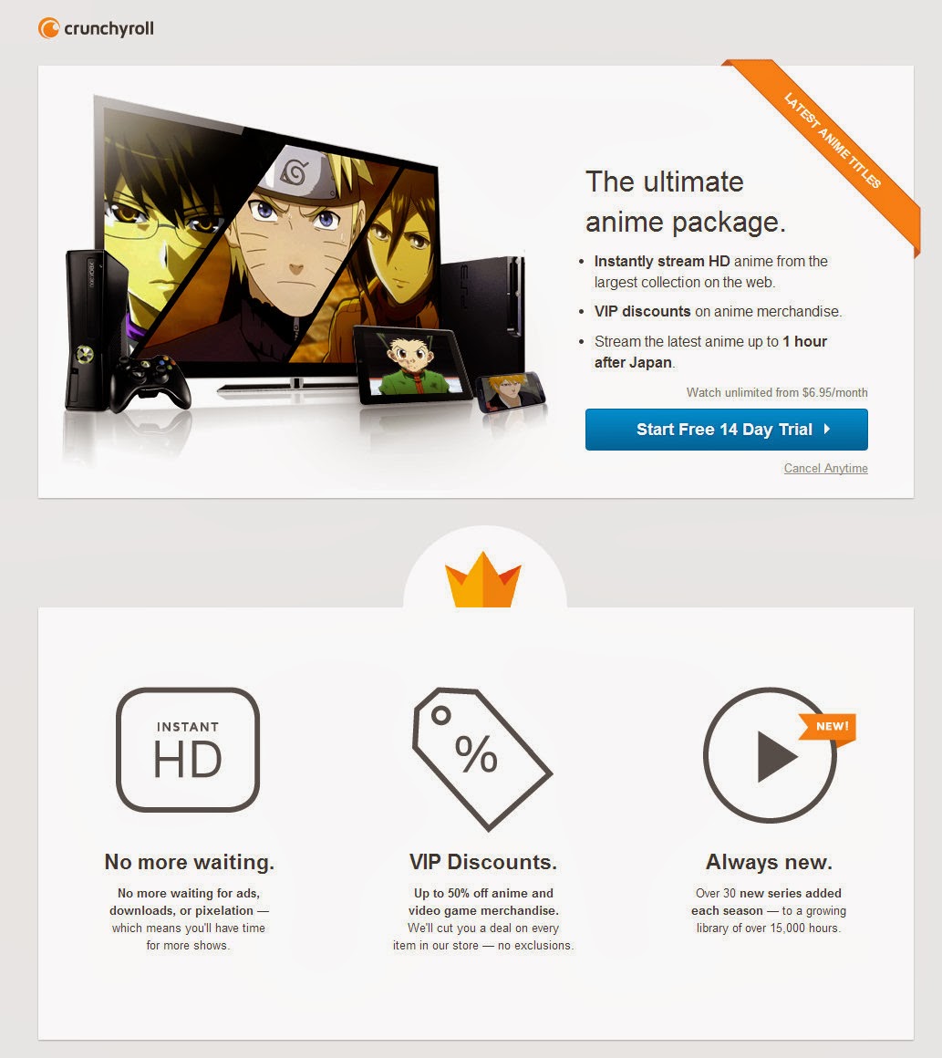 Crunchyroll Manga and Anime  2023 Crunchyroll Cost, Pricing & Free Trial