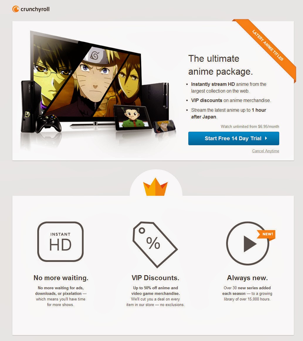 Crunchyroll Free