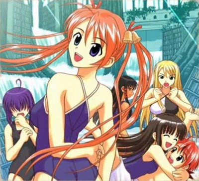 Negima swimsuit Library Island