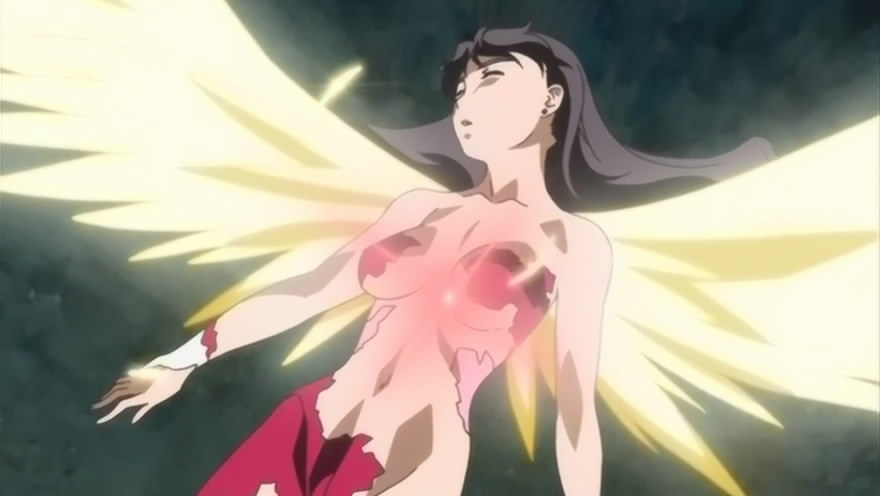 unconscious girl Naked anime