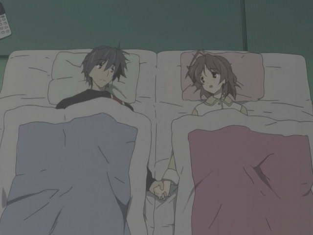 Erased] Sleeping together : r/anime