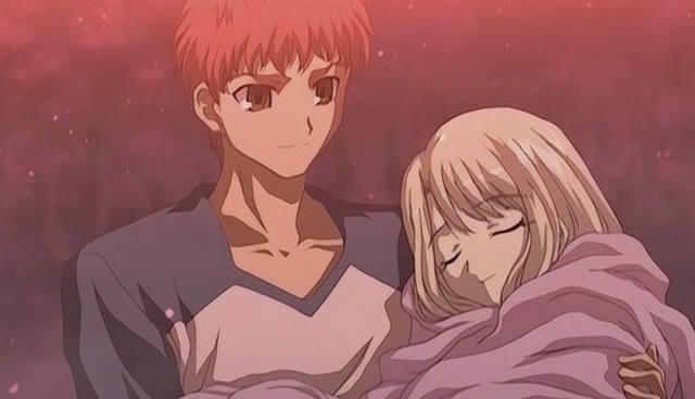 Fate/stay night Part #74 - Elopement / Boy meets girl & girl