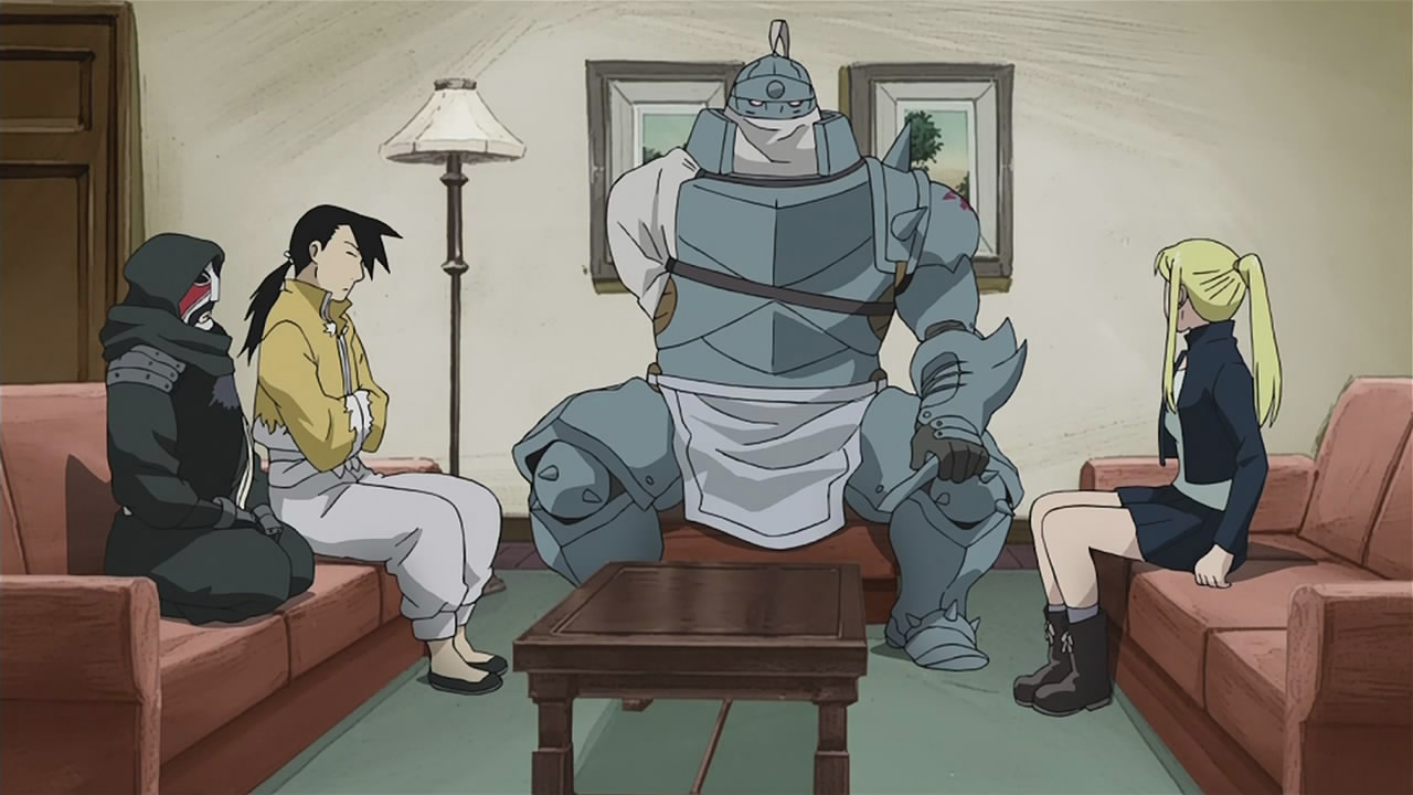 Couchbound (with Netflix, Crunchyroll, & More)!: Day Two Hundred and Twelve  - Full Metal Alchemist: Brotherhood: Season 1, Pilot, Same ole, same ole,  when it comes to FMA, but it's good to