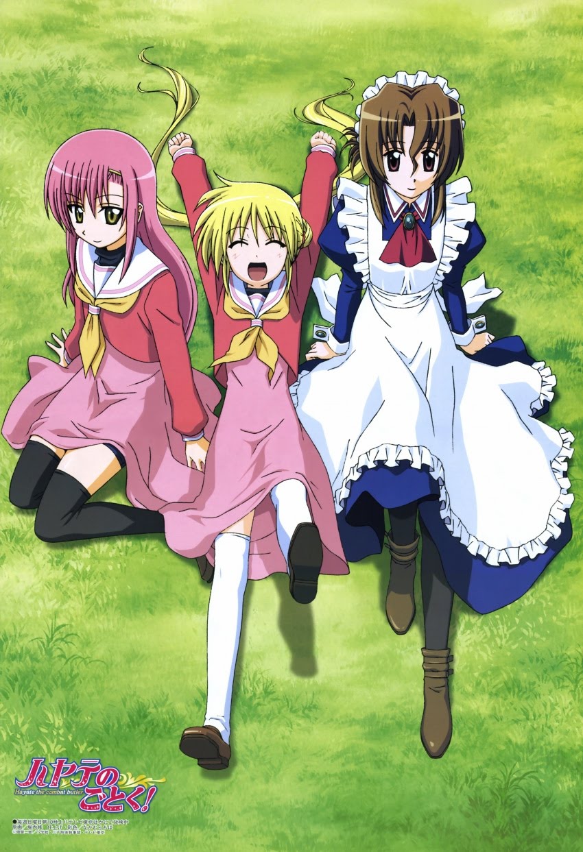 Hayate the Combat Butler Hina Nagi Maria