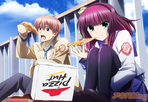 Angel Beats Fun With Pizza Hut Astronerdboy S Anime Manga Blog Astronerdboy S Anime Manga Blog