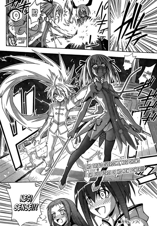 Negima! Manga Vol 32 Ch 292 Review