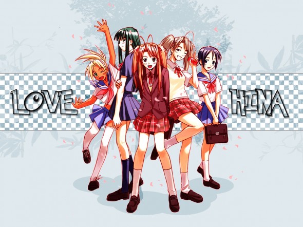 Love Hina School Girls