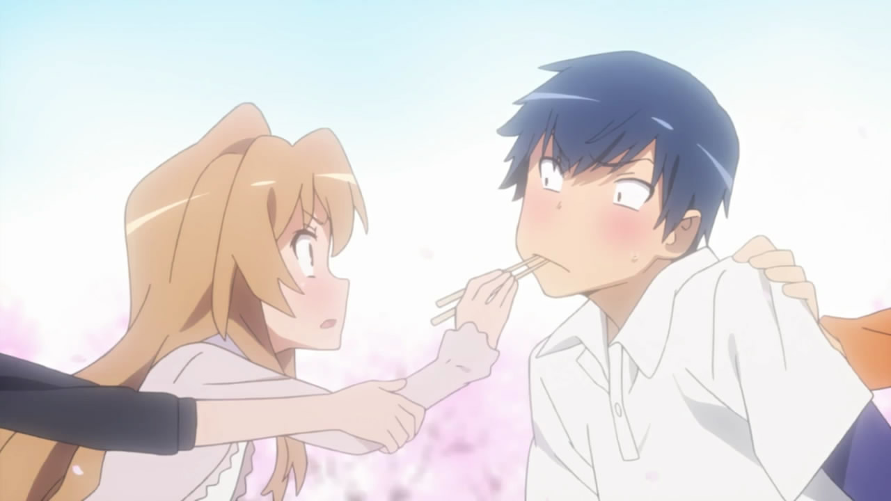 the end of the ova: Toradora! Does Bentou no Gokui. take place