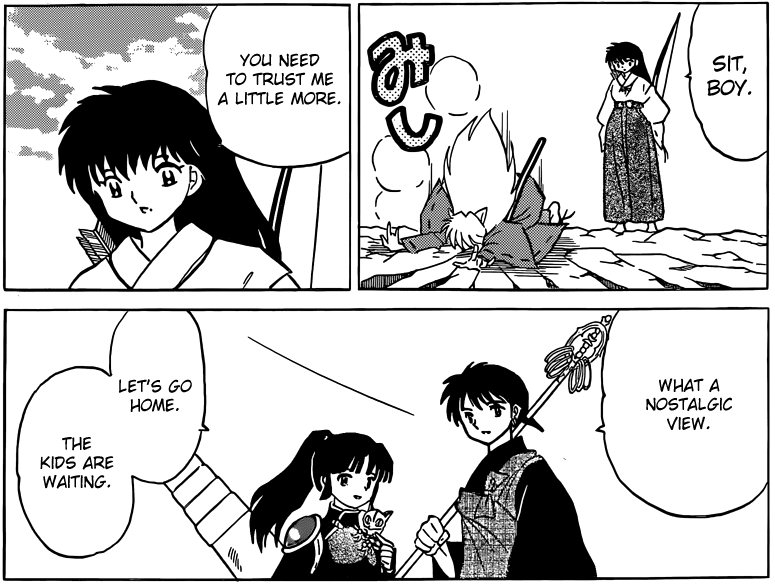 manga page inuyasha