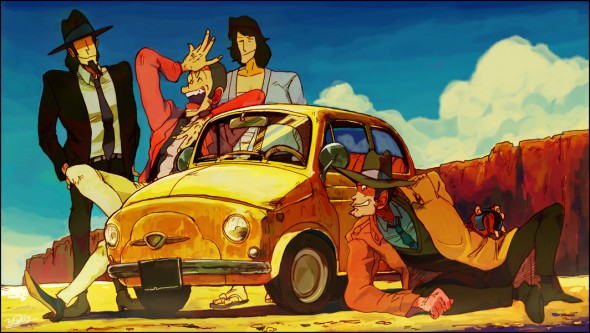 Lupin III Lupin Jigan Goemon Zenigata