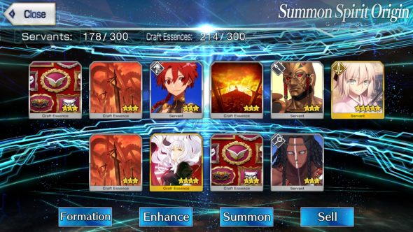 Fate/Grand Order Gacha