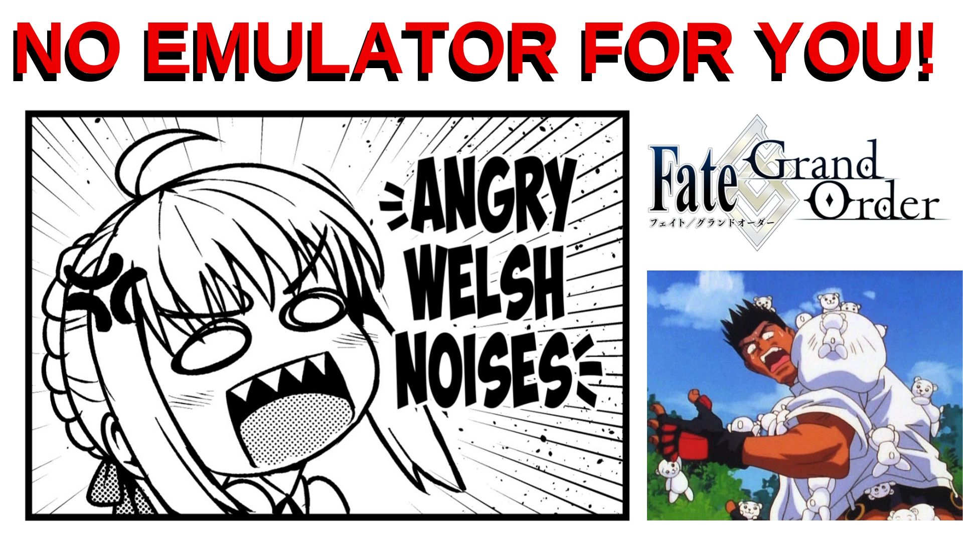 Fate/Grand Order No Emulator