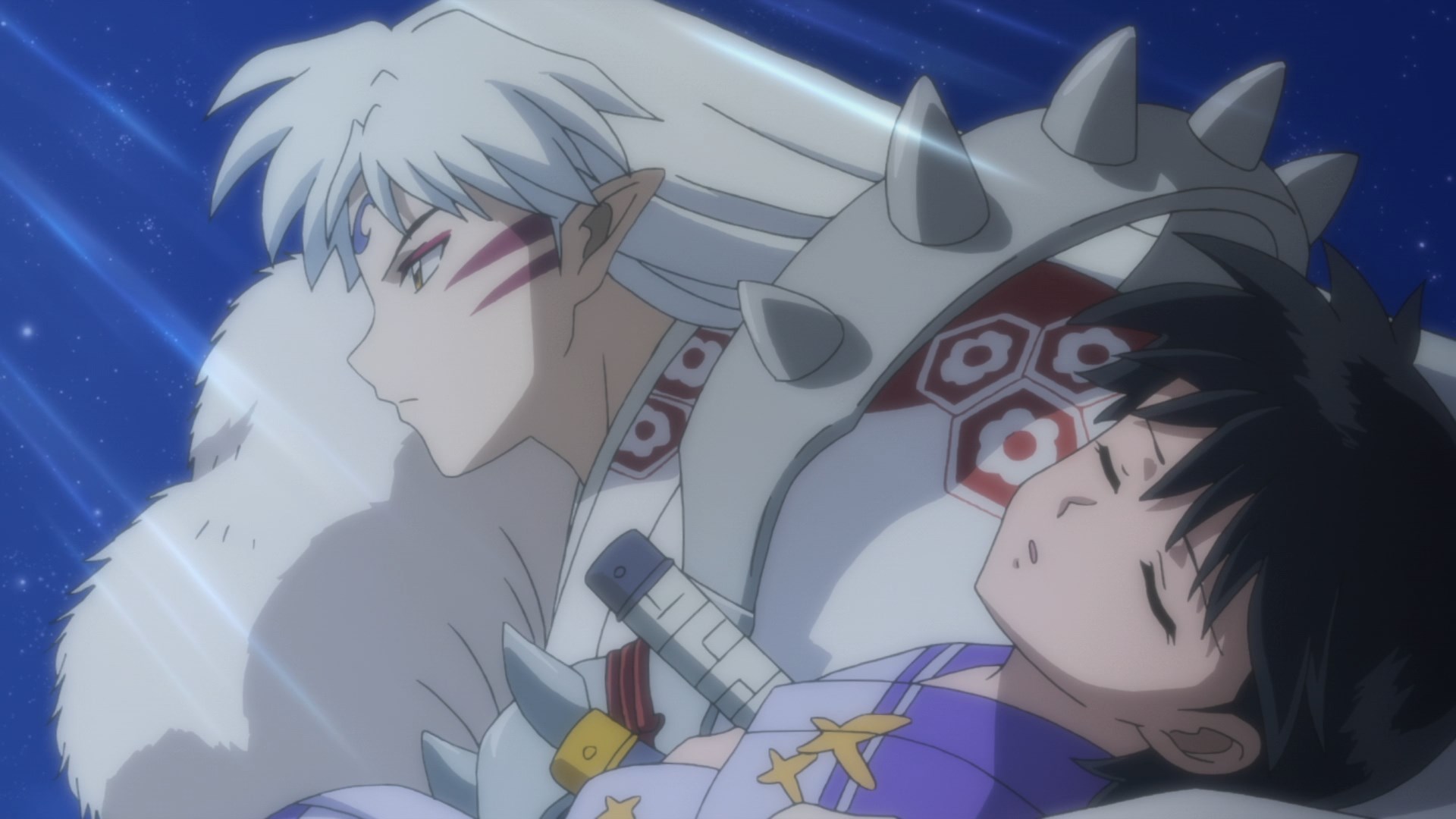 Hanyo no Yashahime capítulo 15 inuyasha kagome sesshomaru Rin