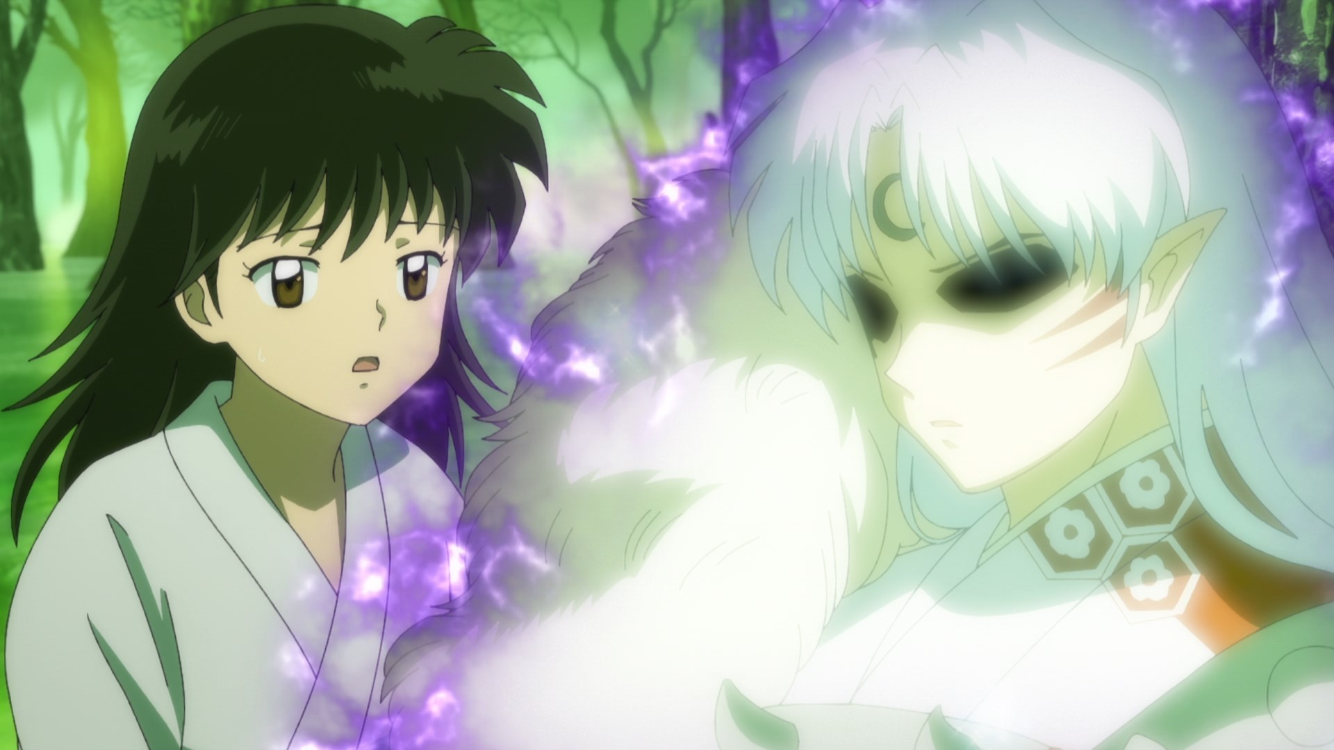 Rin Hanyo No Yashahime Sesshomaru GIF - Rin Hanyo No Yashahime