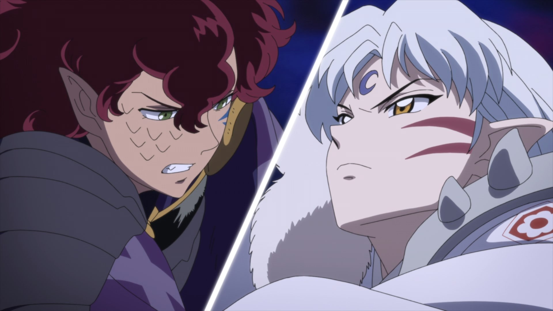 Hanyo no Yashahime - Hanyo no Yashahime (Yashahime: Princess Half-Demon)  - Episode 24 [Screenshots] Moroha and Towa's rage. The last battle for the  last episode of season 1. Upcoming Anime this April