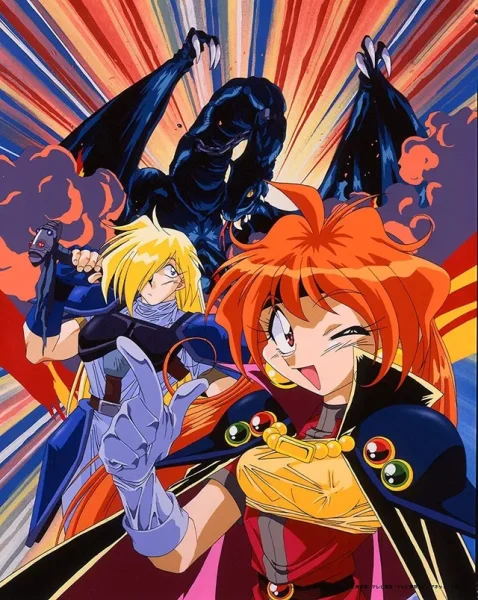 Slayers Lina Gourry Black Dragon